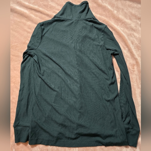 SKIMS Soft Lounge Sleep Set in SPRUCE GREEN Ribbed Size XSmall - Picture 6 of 14